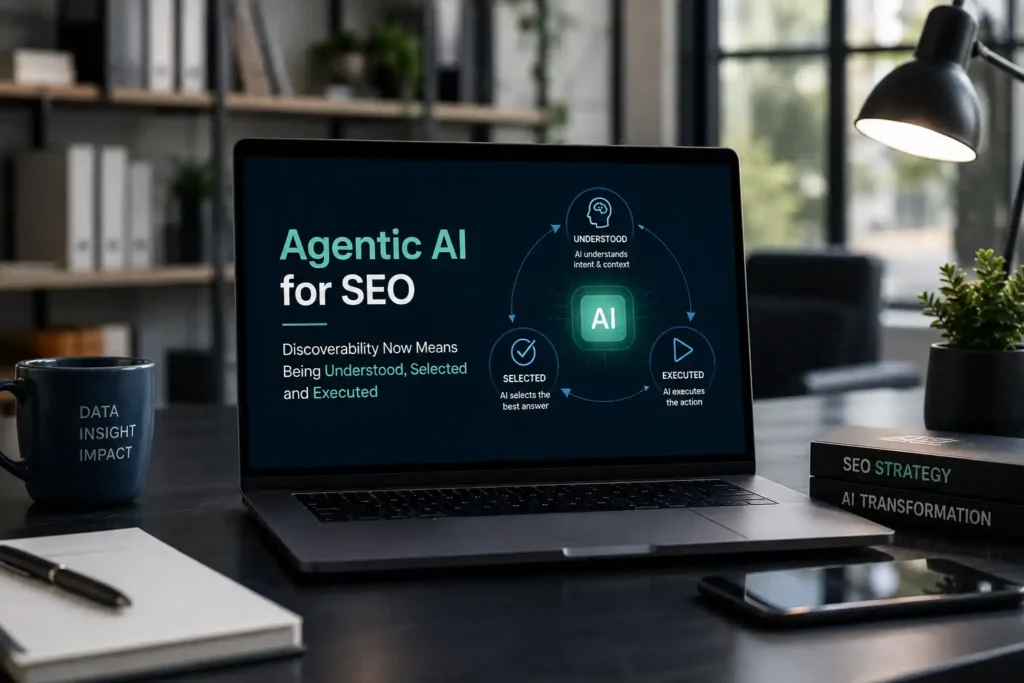 Agentic AI for SEO: Discoverability Now Means Being Understood, Selected and Executed