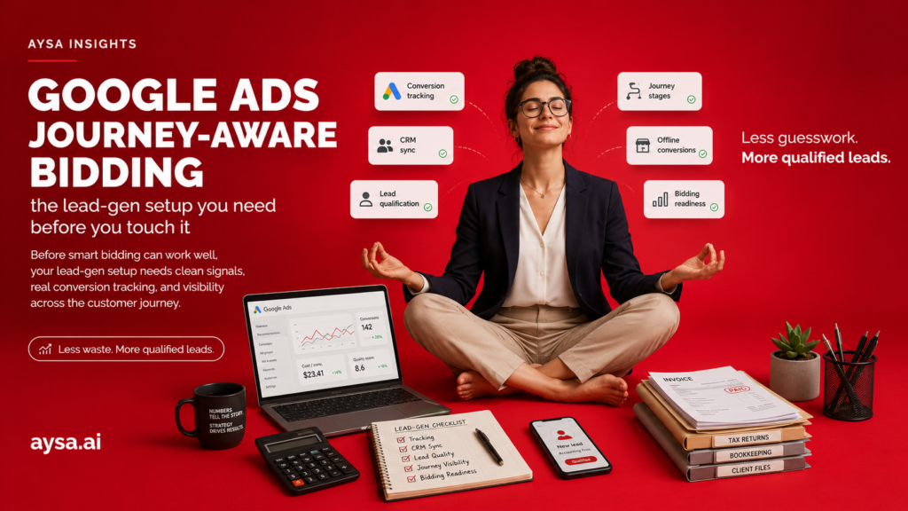 Google Ads Journey-aware Bidding the lead-gen setup you need before you touch it