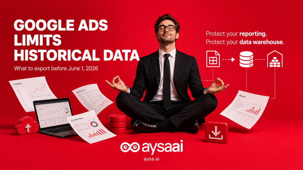 Google Ads is limiting historical reporting what to export before June 1, 2026 (and how to avoid breaking your data warehouse)