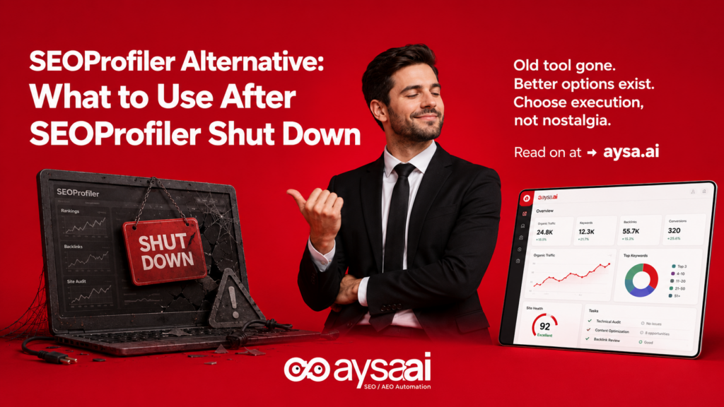 SEOProfiler Alternative What to Use After SEOProfiler Shut Down