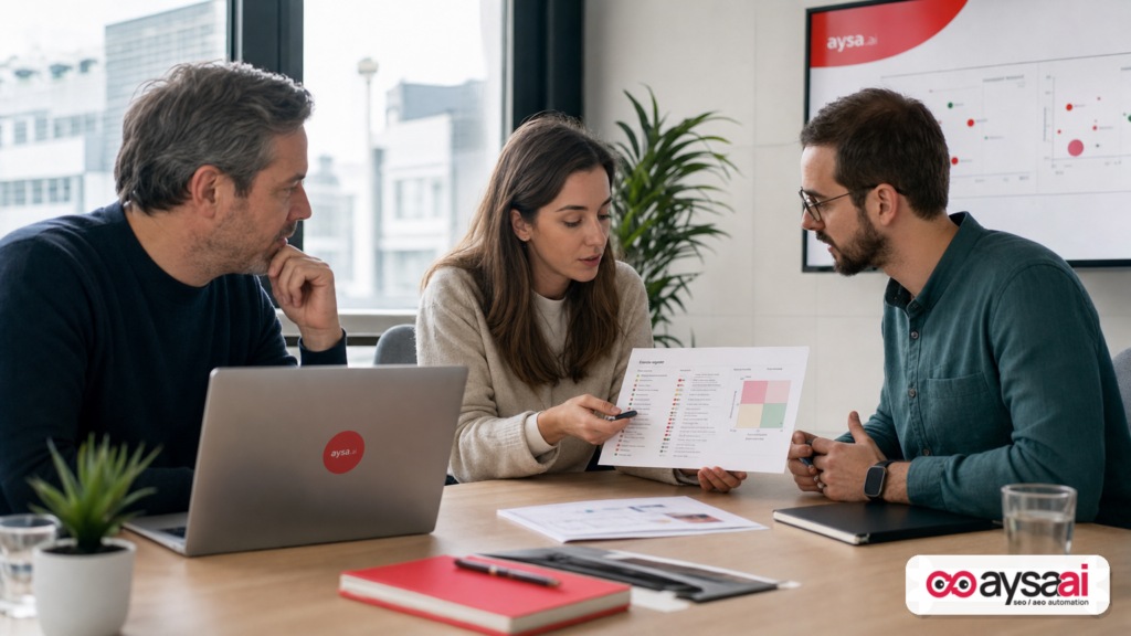 Featured image for Actionable SEO Reporting in 2026: Turn Findings Into Decisions, Owners, and Approved Execution
