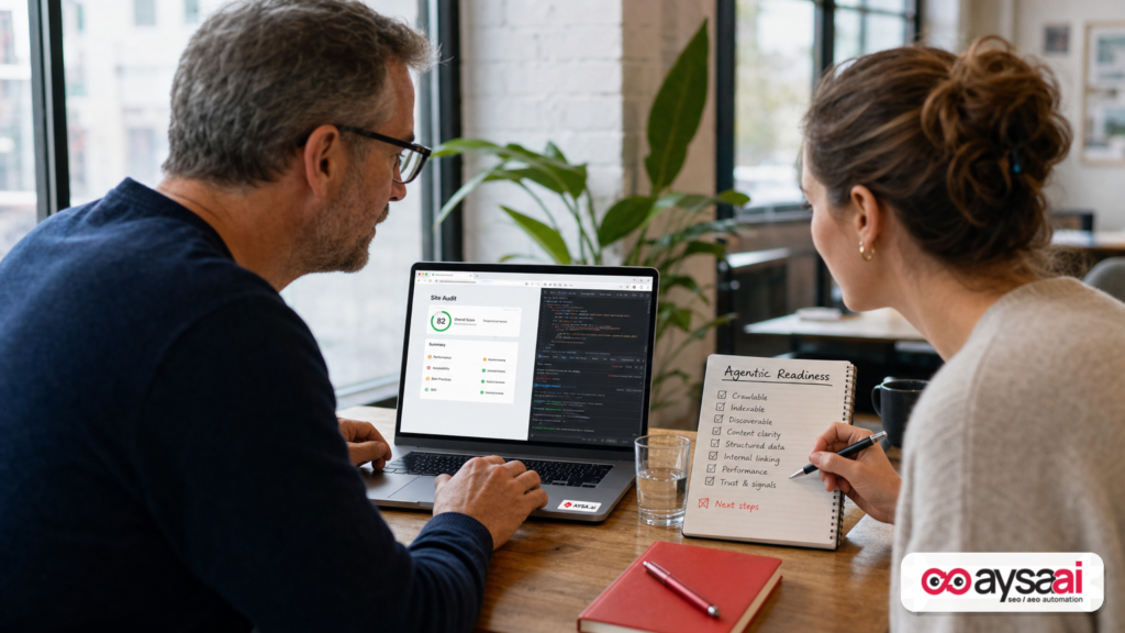 Featured image for Agentic Readiness Is the New Technical SEO: How to Use Lighthouse, Fix Your Accessibility Tree, and Prepare Your Site for AI Agents