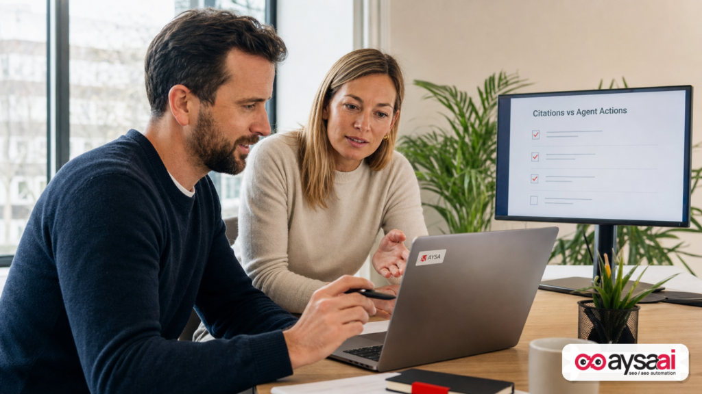 Featured image for Google’s AI Optimization “Mythbusting” Isn’t the End of AEO — It’s a Line Between Citations and Agent Actions
