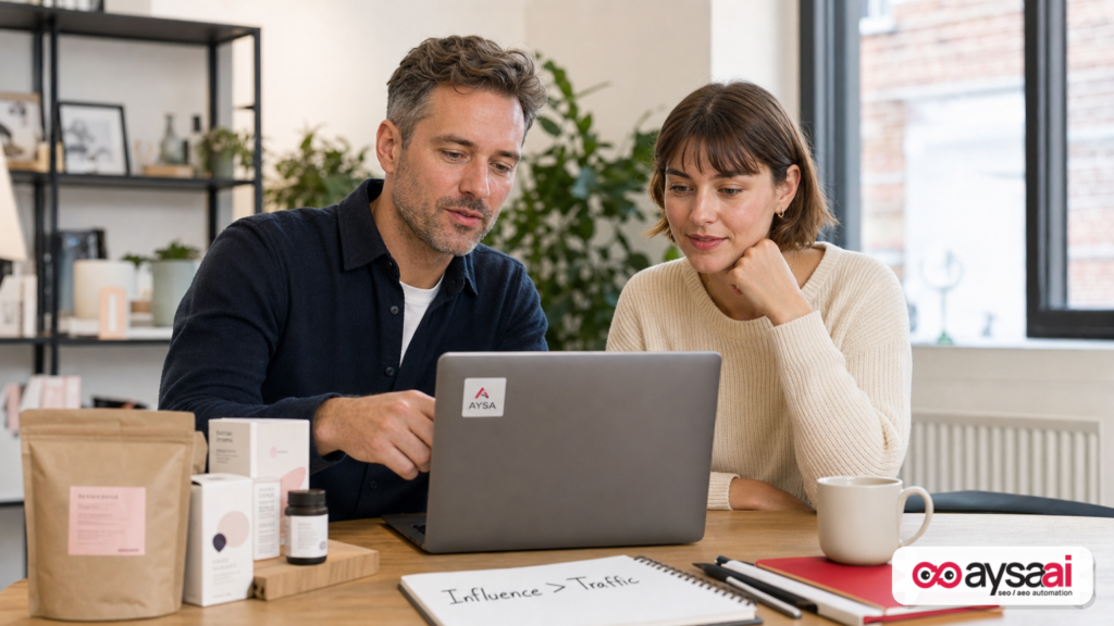 Featured image for Great Content Isn’t Enough Anymore: How SMEs Win in AI Search with Influence, Evidence, and Approved Execution