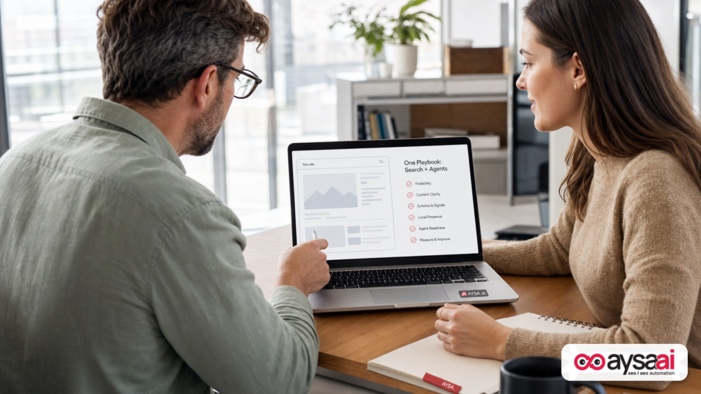Featured image for Search + AI Agents Are One Product: The One Playbook SMEs Need To Win AI Search