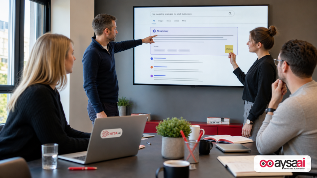 Featured image for You Rank on Google. Why AI Overviews Still Ignore You (and How to Become the Brand in the Answer)