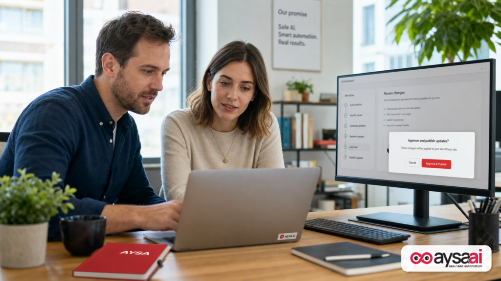 Featured image for AI Inside WordPress Is Here: What WPVibe Signals For Safe Site Execution, SEO Operations, And The Next Wave Of AEO