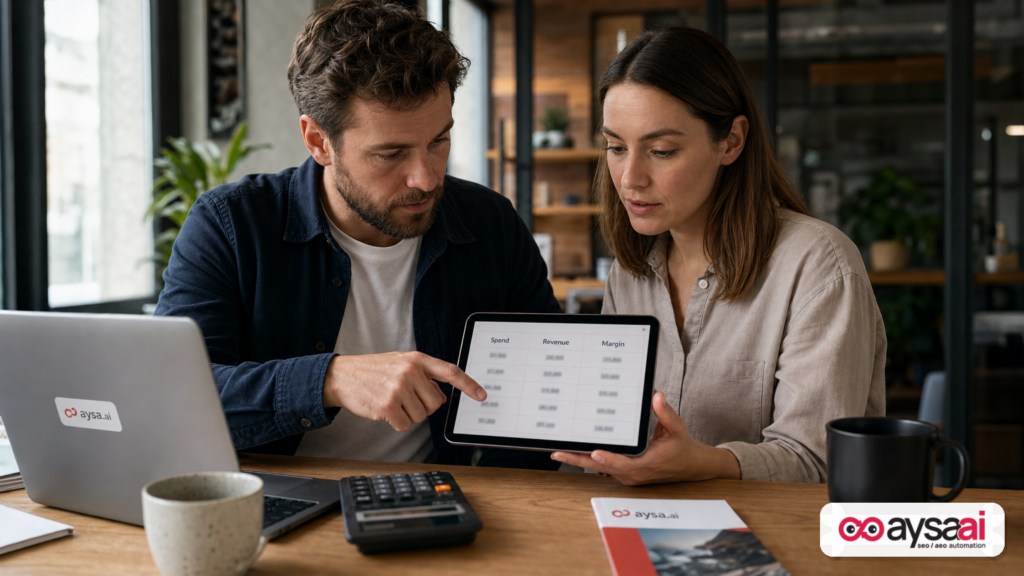 Business owners validating ad spend recommendations against margin and revenue numbers.