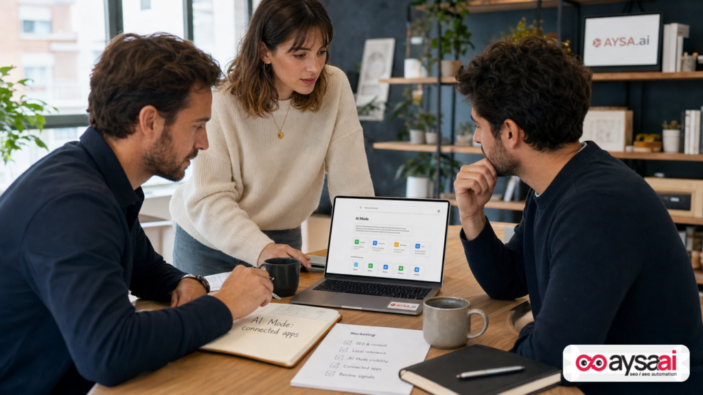 Featured image for Connected Apps in Google Search AI Mode: What It Changes for Visibility, Conversion, and the New “Interface Layer” of the Web