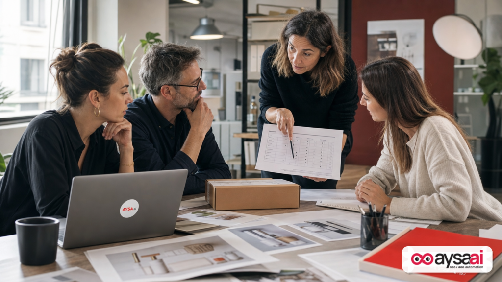 Ecommerce brand and agency team coordinating roles and responsibilities for account access.