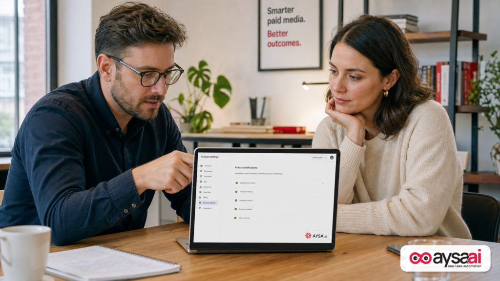 Featured image for Google Ads Moves Policy Certifications In-Account: What It Signals for Compliance, Speed, and Scalable Paid Search