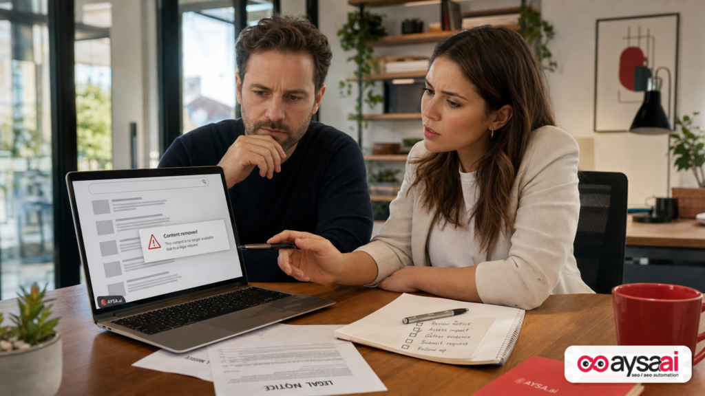 Featured image for Google’s DMCA Takedown Trap: How Fake Copyright Claims Can Wreck Your Search Visibility (And What To Do About It)