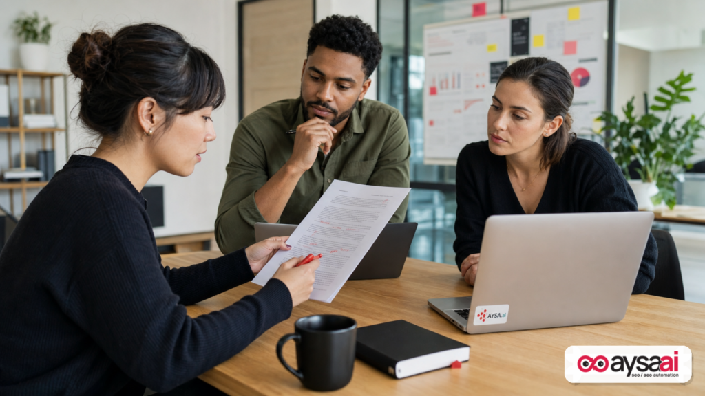 Featured image for Self-Improving AI Content Workflows: 7 Feedback Loops That Turn Edits Into Search Wins (Without Publishing More)