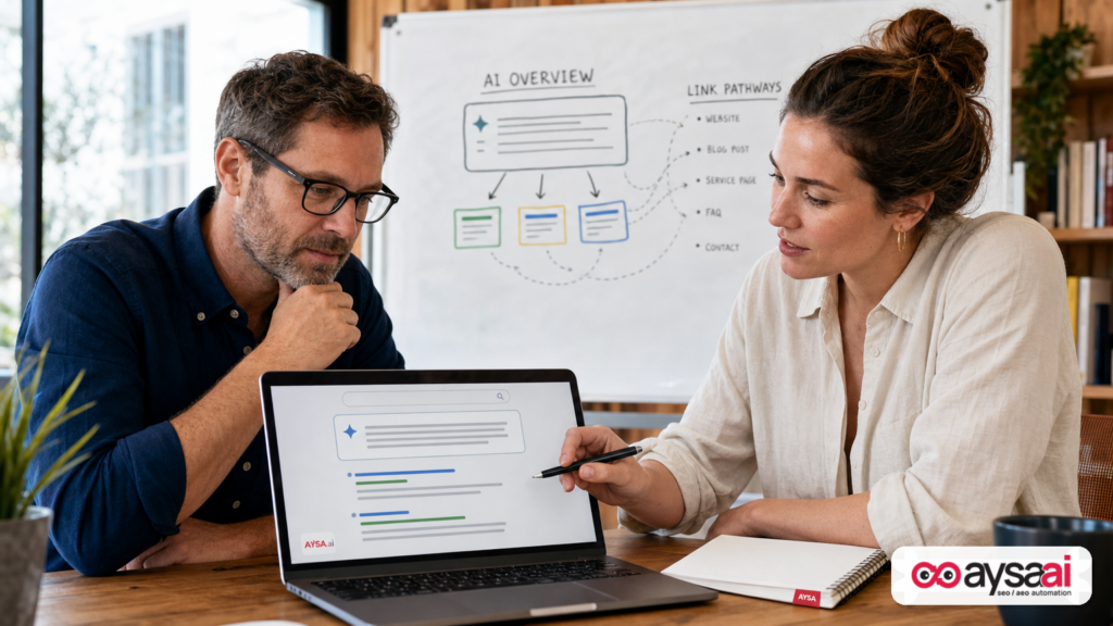 Featured image for AI Overviews Are Linking More—But Some Clicks Never Leave Google: What SMEs Should Measure (And How To Respond)
