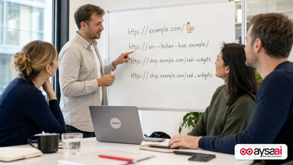 Featured image for Emoji In URLs, IDNs, And Keyword Stuffing: Google’s “Non-Canonical Cabinet” Is A Wake-Up Call For Technical SEO Execution